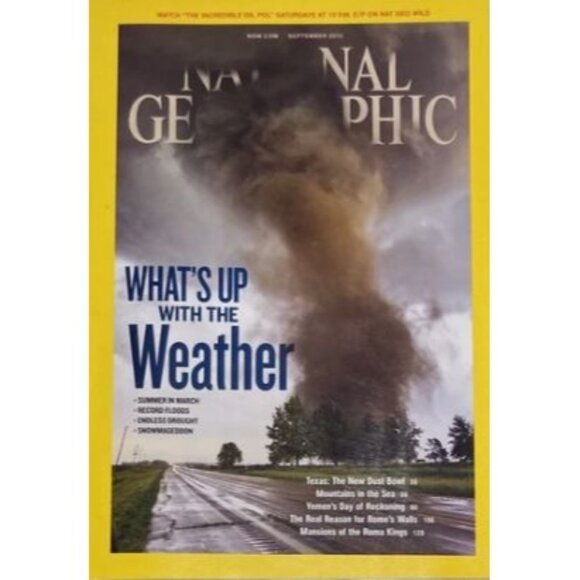 National Geographic September 2014 Whats Up With The Weather Magazine - Picture 2 of 3